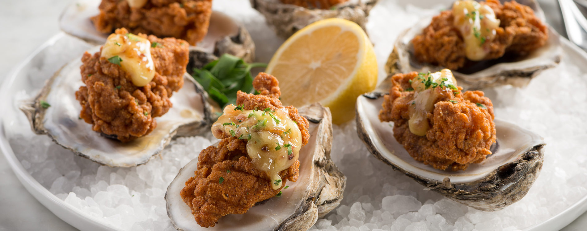 Oysters on Half Shell